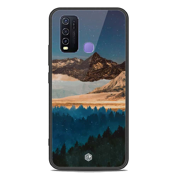 Mountains Wanderlust Series Soft Phone Case - Premium Glass Case - Vivo Y50