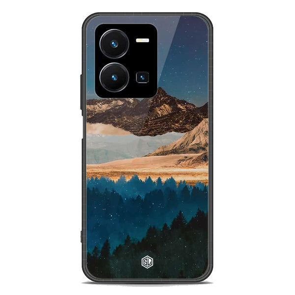 Mountains Wanderlust Series Soft Phone Case - Premium Glass Case - Vivo Y35