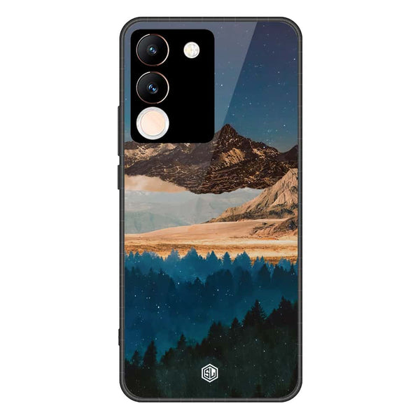 Mountains Wanderlust Series Soft Phone Case - Premium Glass Case - Vivo V29e