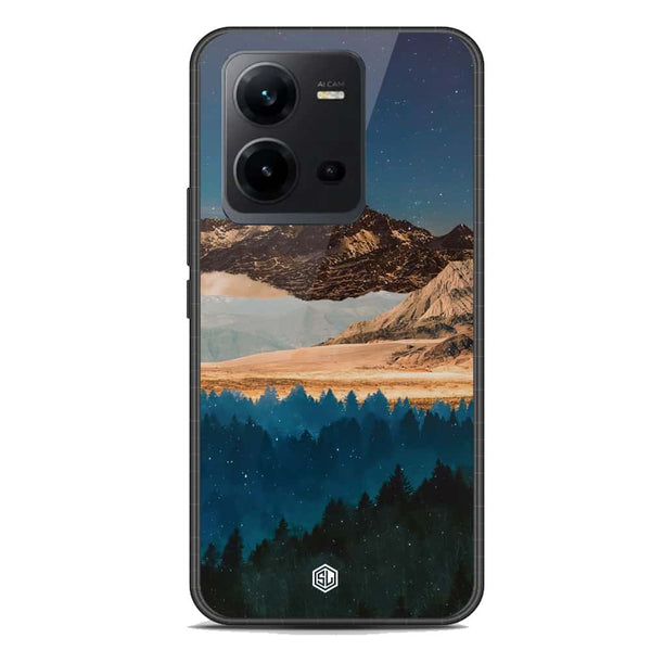 Mountains Wanderlust Series Soft Phone Case - Premium Glass Case - Vivo V25e