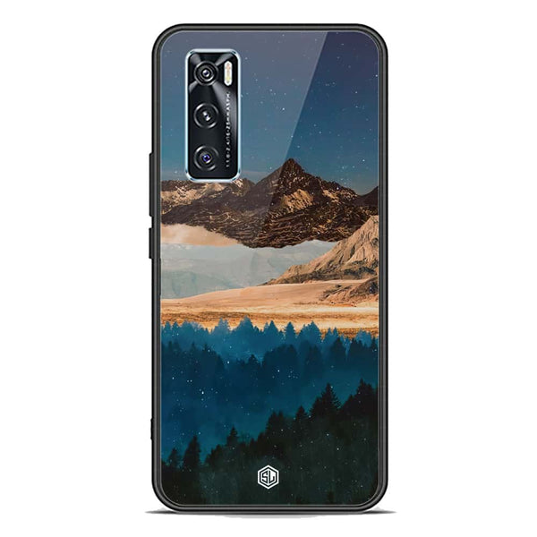 Mountains Wanderlust Series Soft Phone Case - Premium Glass Case - Vivo V20 SE