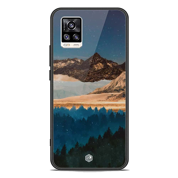 Mountains Wanderlust Series Soft Phone Case - Premium Glass Case - Vivo V20