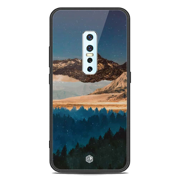 Mountains Wanderlust Series Soft Phone Case - Premium Glass Case - Vivo V17 Pro