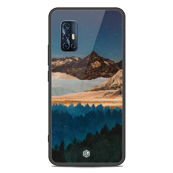 Mountains Wanderlust Series Soft Phone Case - Premium Glass Case - Vivo V17