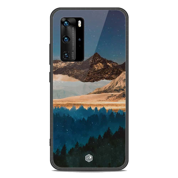 Mountains Wanderlust Series Soft Phone Case - Premium Glass Case - Huawei P40 Pro