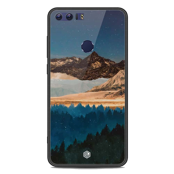 Mountains Wanderlust Series Soft Phone Case - Premium Glass Case - Huawei Honor 8