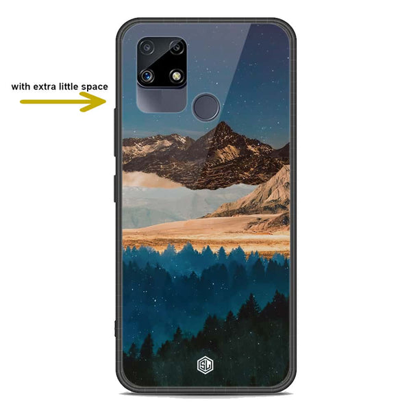 Mountains Wanderlust Series Soft Phone Case - Premium Glass Case - Realme C12
