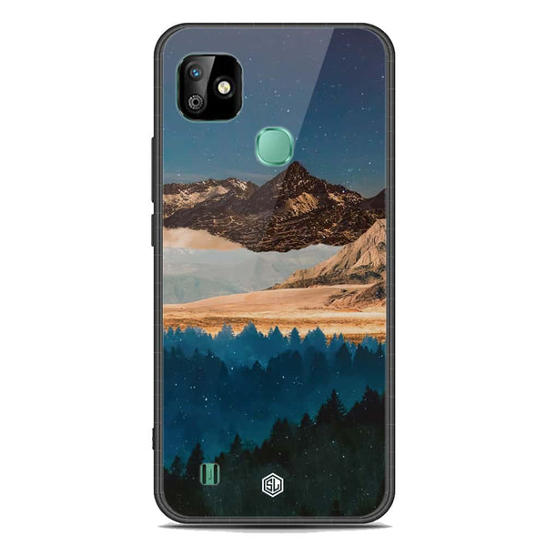 Mountains Wanderlust Series Soft Phone Case - Premium Glass Case - Infinix Smart HD 2021