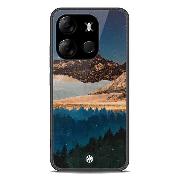 Mountains Wanderlust Series Soft Phone Case - Premium Glass Case - Infinix Smart 7