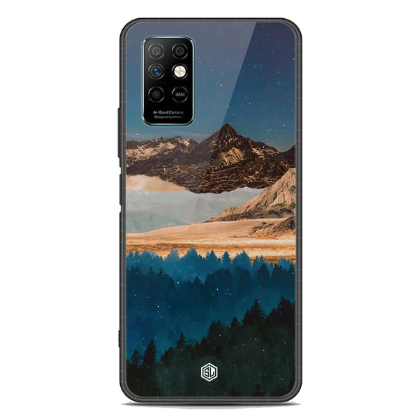 Mountains Wanderlust Series Soft Phone Case - Premium Glass Case - Infinix Note 8i
