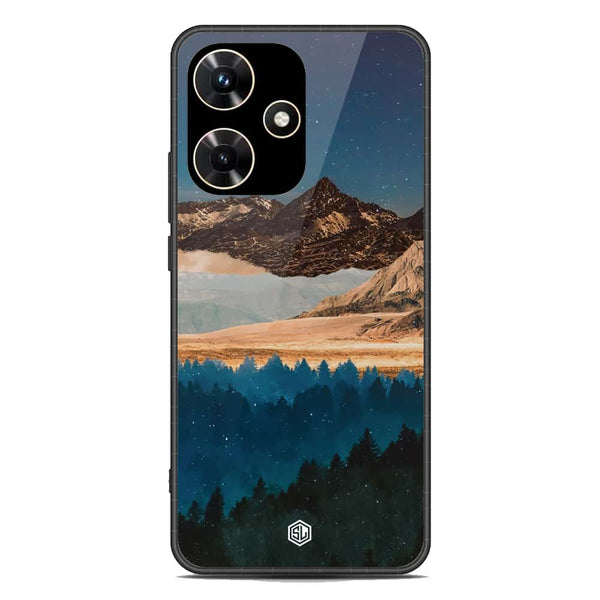 Mountains Wanderlust Series Soft Phone Case - Premium Glass Case - Infinix Hot 30i