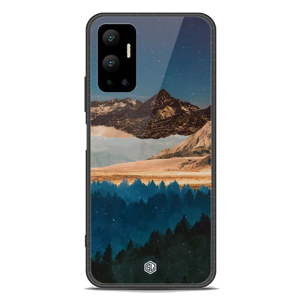 Mountains Wanderlust Series Soft Phone Case - Premium Glass Case - Infinix Hot 12