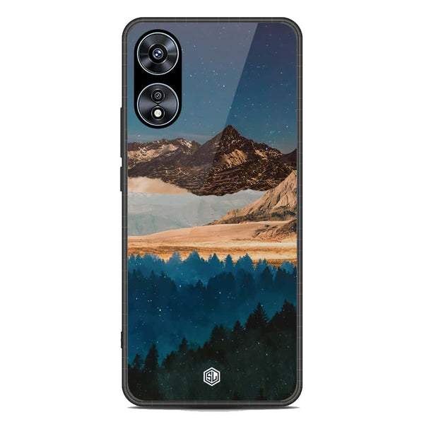 Mountains Wanderlust Series Soft Phone Case - Premium Glass Case - Oppo A78 4G