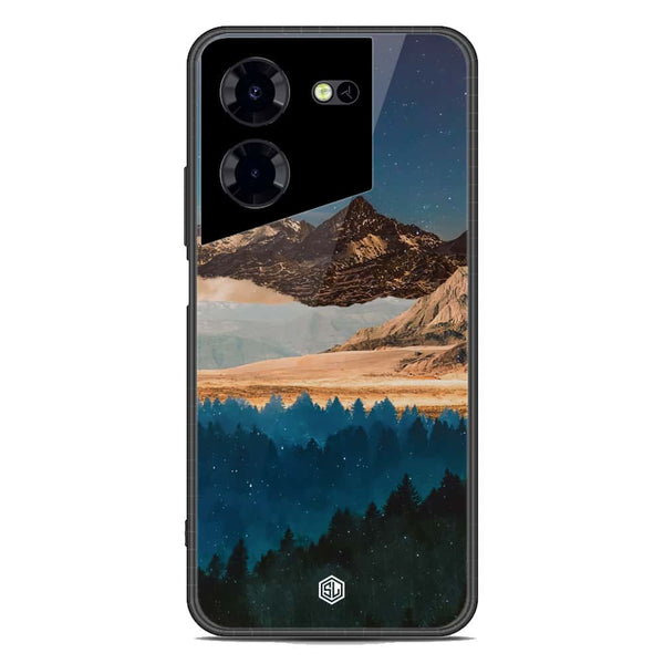 Mountains Wanderlust Series Soft Phone Case - Premium Glass Case - Tecno Pova 5 Pro