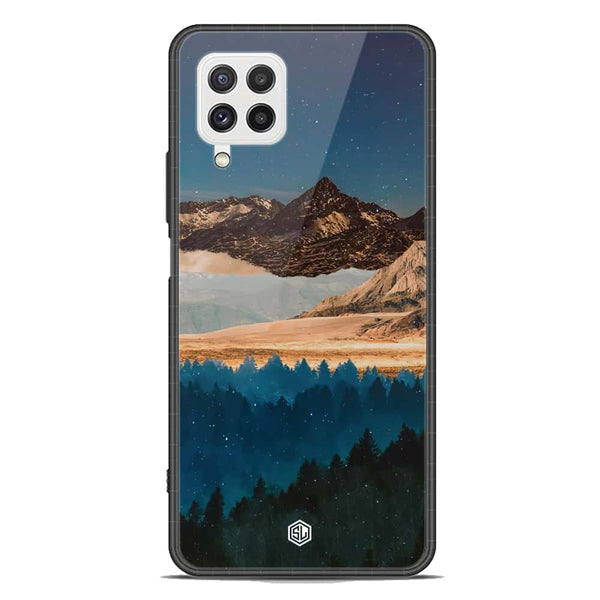 Mountains Wanderlust Series Soft Phone Case - Premium Glass Case - Samsung Galaxy M22