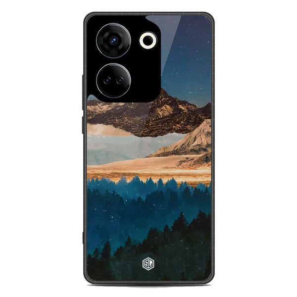 Mountains Wanderlust Series Soft Phone Case - Metal Case - Tecno Camon 20 Pro