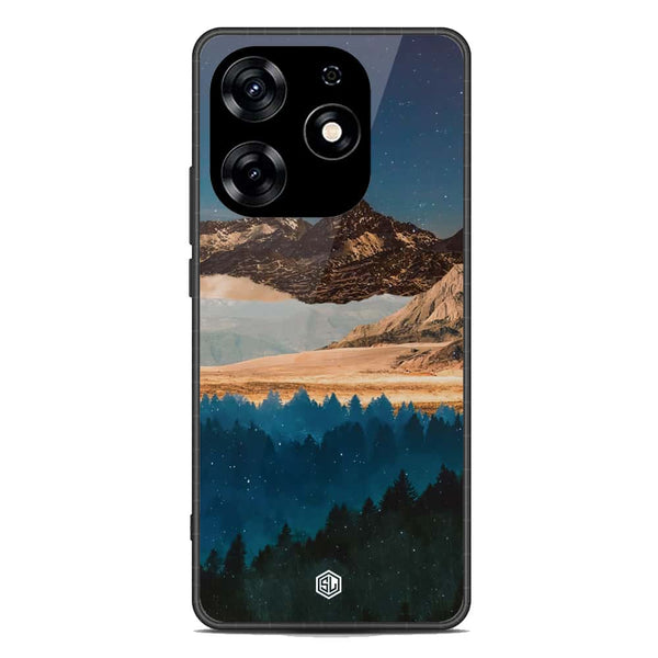 Mountains Wanderlust Series Soft Phone Case - Metal Case - Tecno Spark 10 Pro