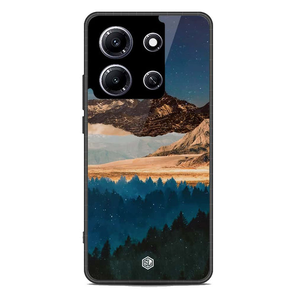 Mountains Wanderlust Series Soft Phone Case - Metal Case - Infinix Note 30i