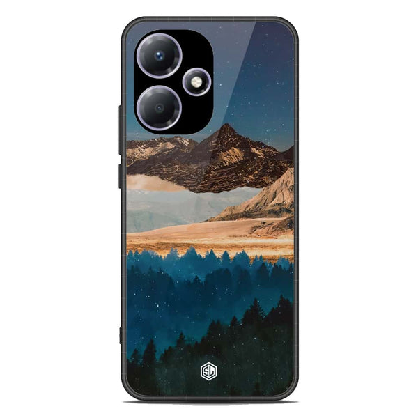 Mountains Wanderlust Series Soft Phone Case - Metal Case - Infinix Hot 30 Play
