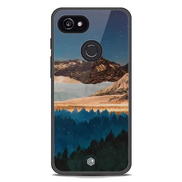 Mountains Wanderlust Series Soft Phone Case - Metal Case - Google Pixel 2 XL
