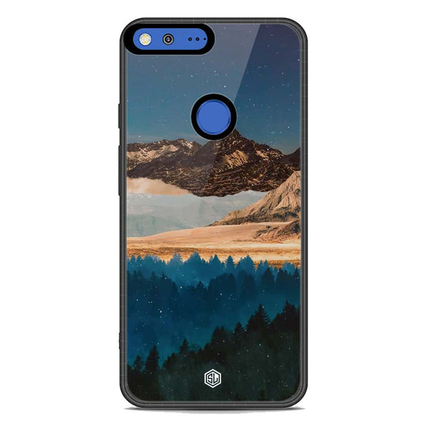 Mountains Wanderlust Series Soft Phone Case - Metal Case - Google Pixel XL