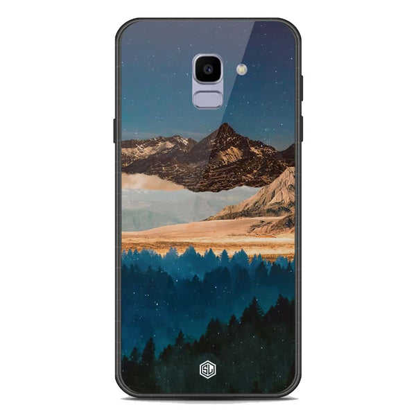 Mountains Wanderlust Series Soft Phone Case - Premium Glass Case - Samsung Galaxy J6 2018
