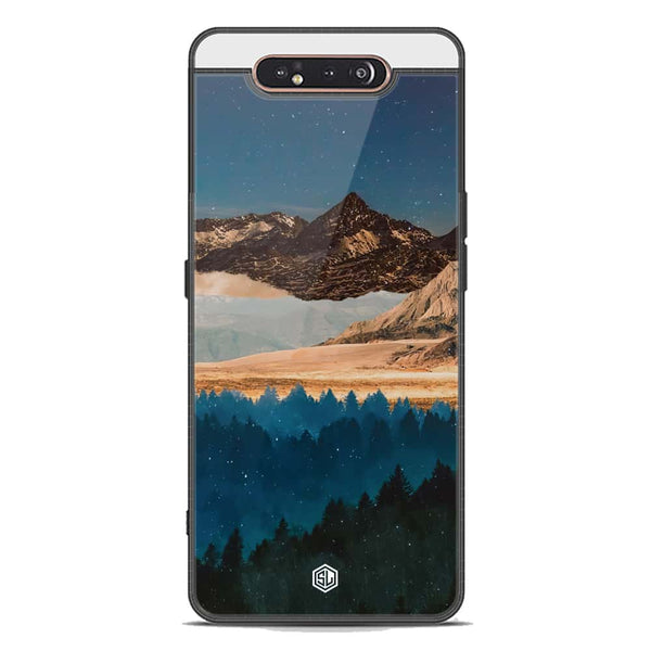 Mountains Wanderlust Series Soft Phone Case - Premium Glass Case - Samsung Galaxy A80