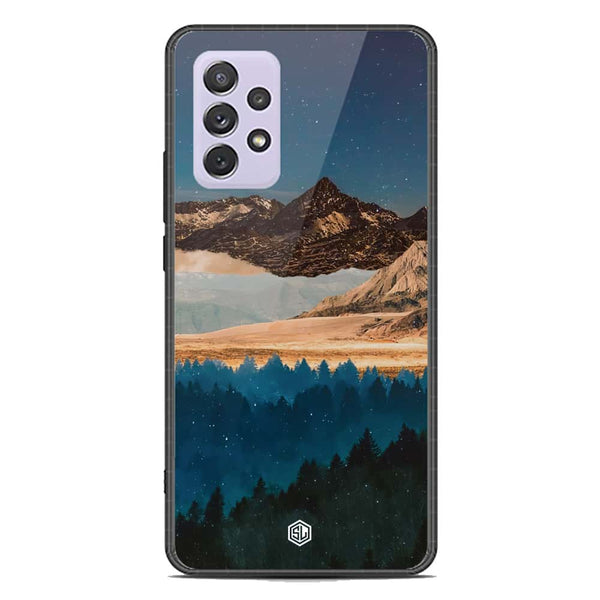 Mountains Wanderlust Series Soft Phone Case - Premium Glass Case - Samsung Galaxy A72