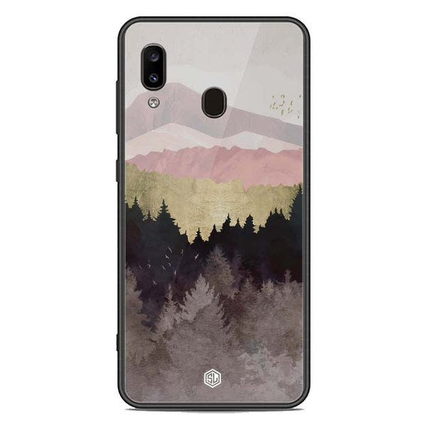 Mountains Wanderlust Series Soft Phone Case - Premium Glass Case - Samsung Galaxy A20