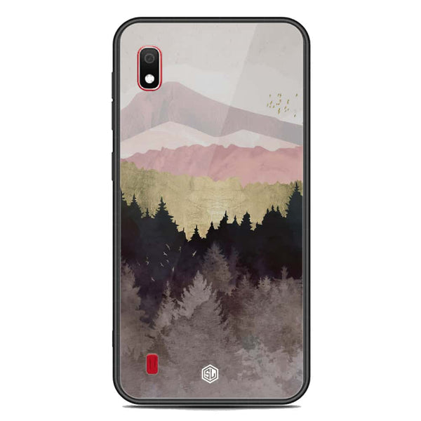 Mountains Wanderlust Series Soft Phone Case - Premium Glass Case - Samsung Galaxy A10