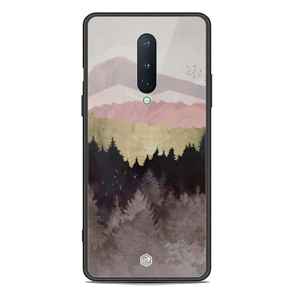 Mountains Wanderlust Series Soft Phone Case - Premium Glass Case - OnePlus 8 4G
