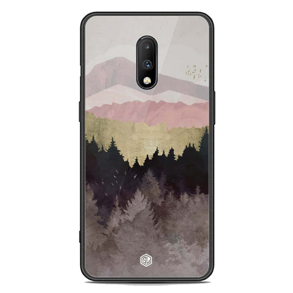 Mountains Wanderlust Series Soft Phone Case - Premium Glass Case - OnePlus 7