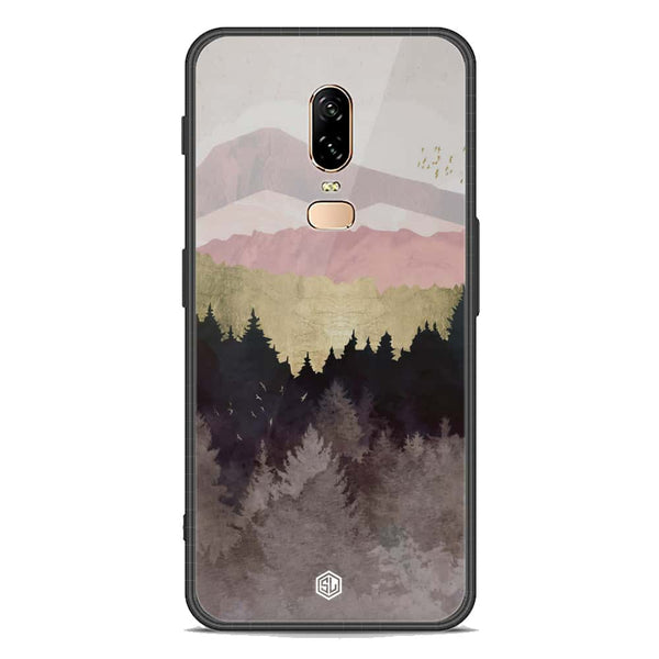 Mountains Wanderlust Series Soft Phone Case - Premium Glass Case - OnePlus 6