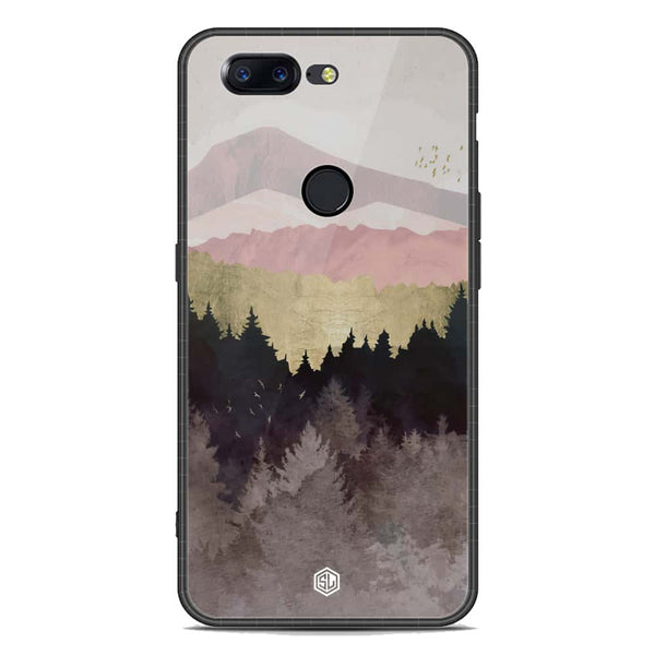 Mountains Wanderlust Series Soft Phone Case - Premium Glass Case - OnePlus 5T