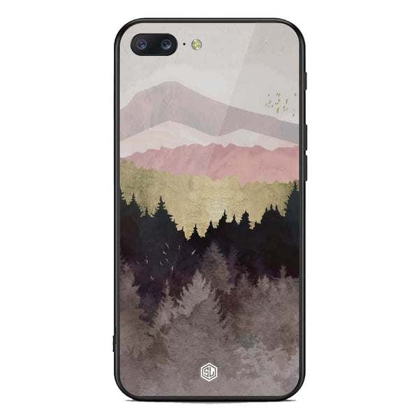 Mountains Wanderlust Series Soft Phone Case - Premium Glass Case - OnePlus 5