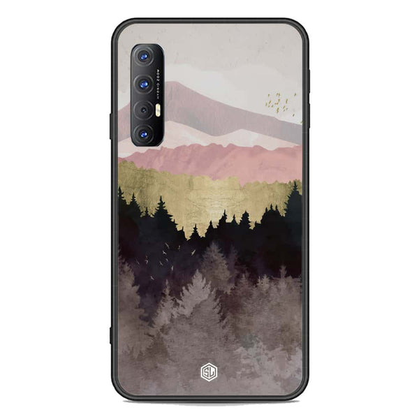 Mountains Wanderlust Series Soft Phone Case - Premium Glass Case - Oppo Reno 3 Pro