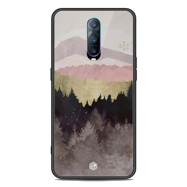 Mountains Wanderlust Series Soft Phone Case - Premium Glass Case - Oppo R17 Pro