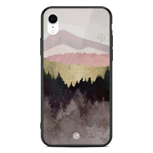 Mountains Wanderlust Series Soft Phone Case - Premium Glass Case - iPhone XR