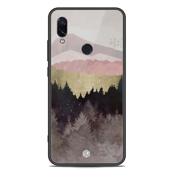 Mountains Wanderlust Series Soft Phone Case - Premium Glass Case - Xiaomi Redmi Note 7 Pro