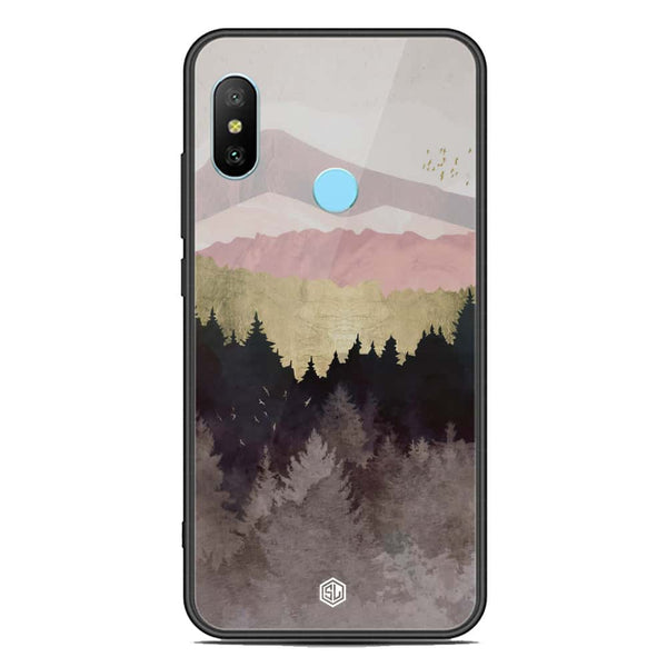 Mountains Wanderlust Series Soft Phone Case - Premium Glass Case - Xiaomi Redmi Note 6 Pro