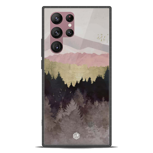 Mountains Wanderlust Series Soft Phone Case - Premium Glass Case - Samsung Galaxy S22 Ultra 5G