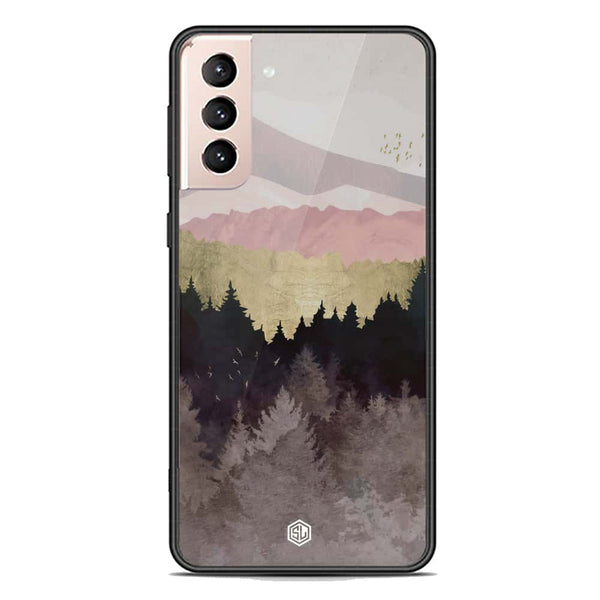 Mountains Wanderlust Series Soft Phone Case - Premium Glass Case - Samsung Galaxy S21 Plus 5G