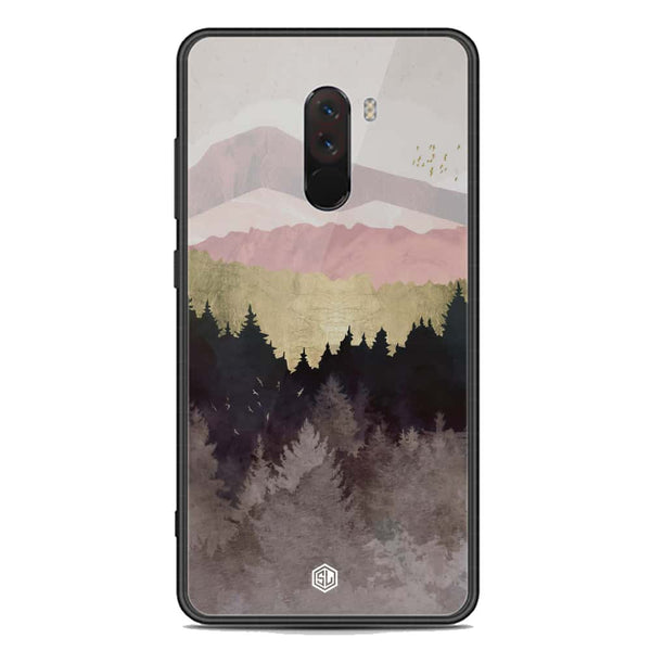 Mountains Wanderlust Series Soft Phone Case - Premium Glass Case - Xiaomi Pocophone F1