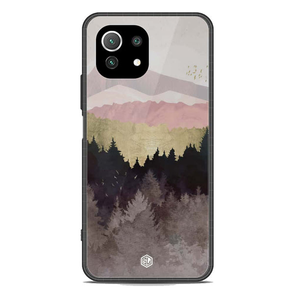 Mountains Wanderlust Series Soft Phone Case - Premium Glass Case - Xiaomi Mi 11 Lite