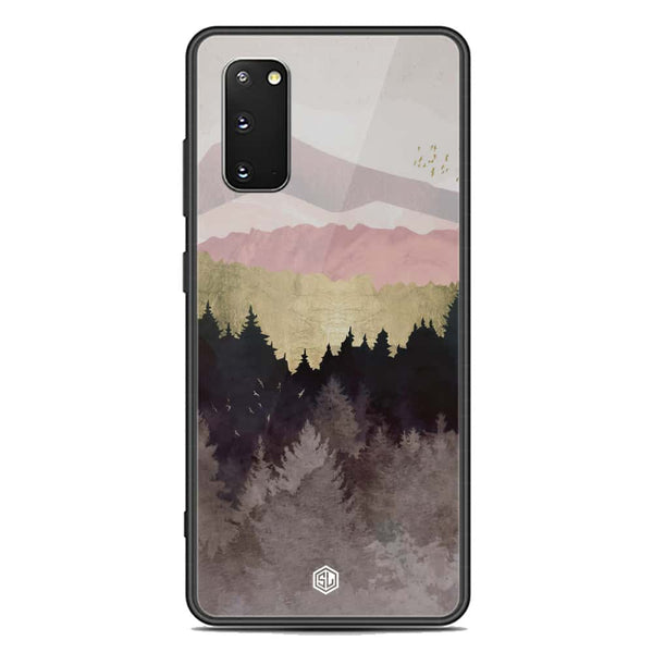 Mountains Wanderlust Series Soft Phone Case - Premium Glass Case - Samsung Galaxy S20 Plus