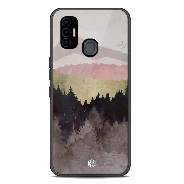Mountains Wanderlust Series Soft Phone Case - Premium Glass Case - Tecno Spark 7