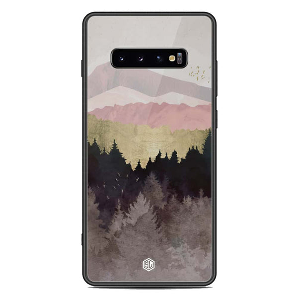 Mountains Wanderlust Series Soft Phone Case - Premium Glass Case - Samsung Galaxy S10 Plus
