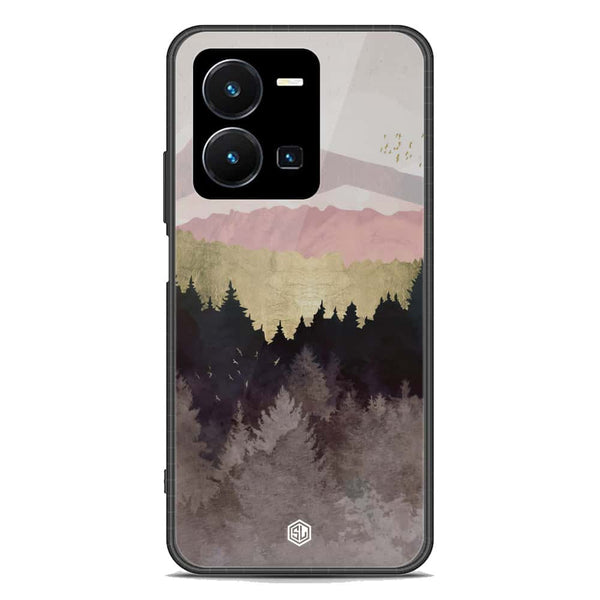 Mountains Wanderlust Series Soft Phone Case - Premium Glass Case - Vivo Y35