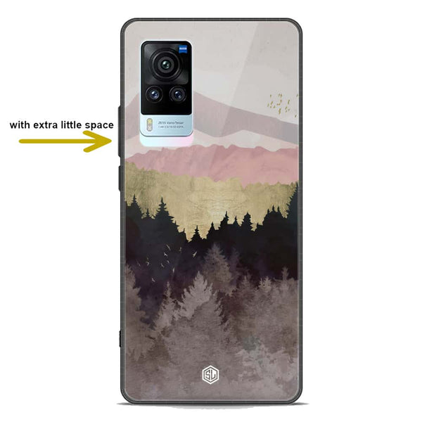 Mountains Wanderlust Series Soft Phone Case - Premium Glass Case - Vivo X60