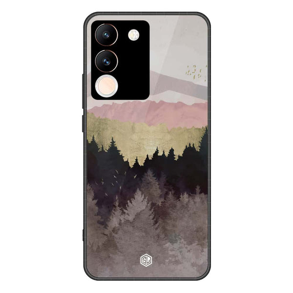 Mountains Wanderlust Series Soft Phone Case - Premium Glass Case - Vivo V29e